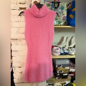 Fuzzy Pink Akira Dress